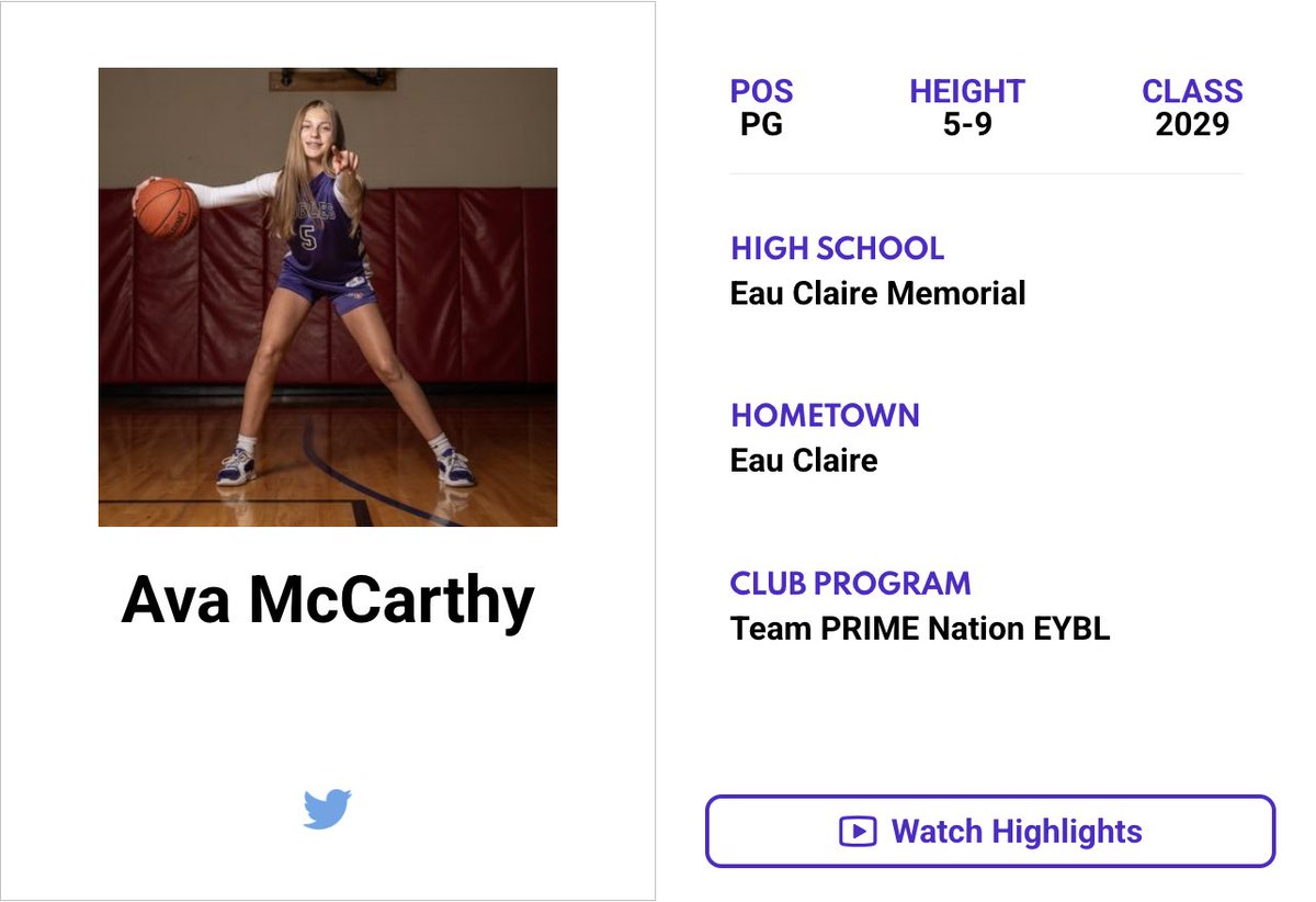 Wisconsin Jr. All-Star GBB tweet media