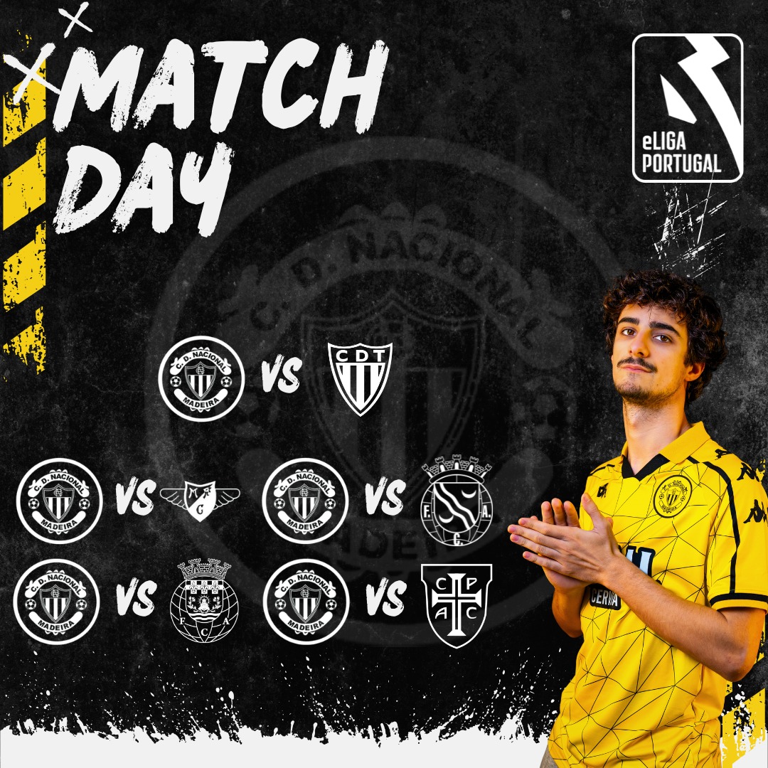 nacionaleSports's tweet photo. Etapa 2 eLiga Portugal - Grupo B⚪⚫
@canha_14 de novo em campo para a @eligapt
Assiste em:
https://t.co/LB43t3vUKz
https://t.co/gBA2aiSFcZ
https://t.co/gXkocuRtQf
𝑵𝒂̃𝒐 𝒉á 𝒈𝒆𝒏𝒕𝒆 𝒄𝒐𝒎𝒐 𝒂 𝒈𝒆𝒏𝒕𝒆! ⚪⚫
#CDNacionaleSports | #ESports | #eLiga |#NãoHáGenteComoAGente https://t.co/uDp2twfRoN
