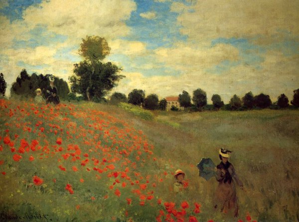 Wild Poppies, Near Argenteuil

Painted by: Claude Monet

Year: 1873