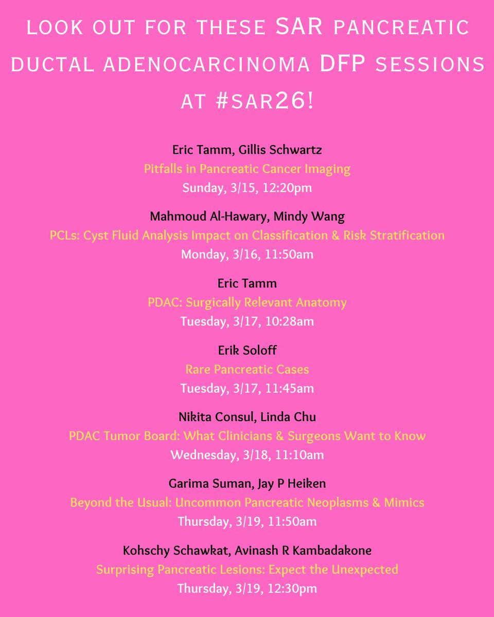 Society of Abdominal Radiology | SAR tweet media