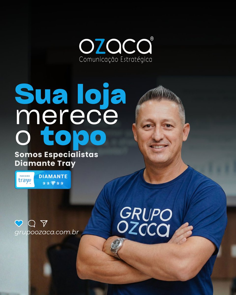 GrupoOzaca's tweet image. O Grupo Ozaca carrega o selo Diamante Tray, o nível mais alto de reconhecimento técnico.

Acesse: grupoozaca.com.br

#TrayDiamante #EcommerceBrasil #VendaOnline