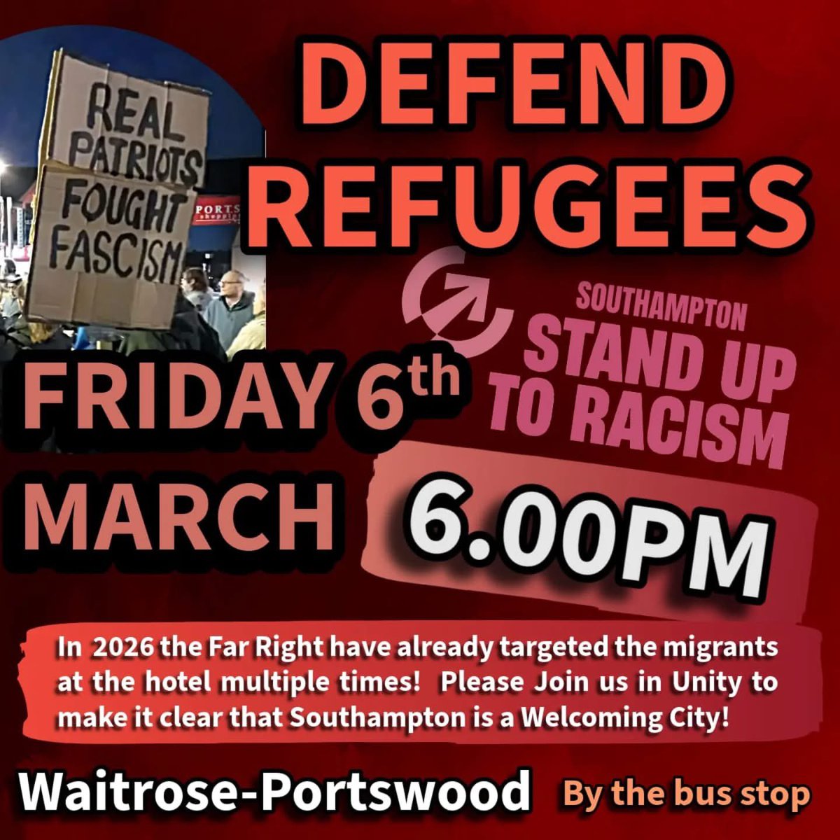 Stand Up To Racism tweet media