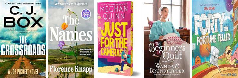 SheridanPLib's tweet photo. This week the Sheridan Public Library has 33 new books.  New items include The Crossroads and The Names. https://t.co/64smfnbp96 https://t.co/x5dyzrae1X