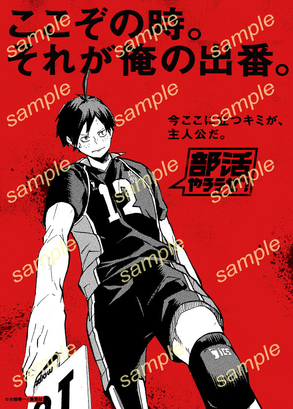 ハイキュー!! × #部活やろうぜ！ 新規コラボビジュアルを公開中