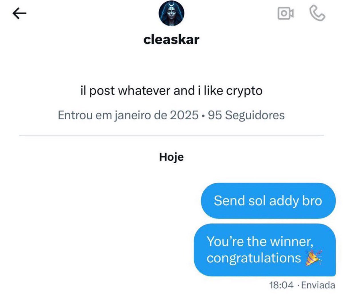 Turn notifications to win next! 🔔

Ready to win?
- RT + Like
- Comment SOL address