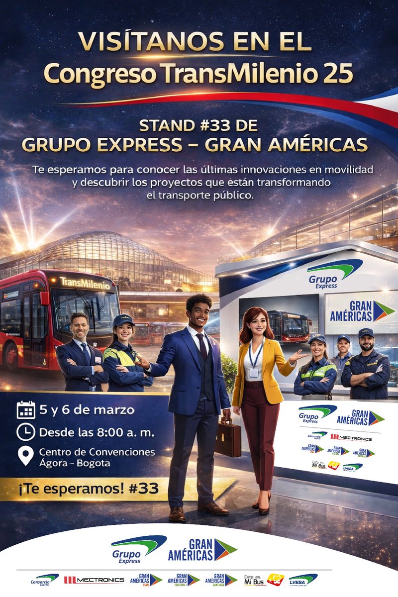 Acompáñanos en este espacio donde conocerás más de nuestras organizaciones y los proyectos que transforman la movilidad de la ciudad 🚍.

#Bogotá #movilidad #transporte #comunidad #empresarial #Sostenibilidad