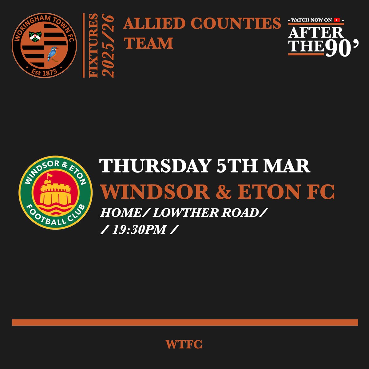 Wokingham Town FC Development tweet media