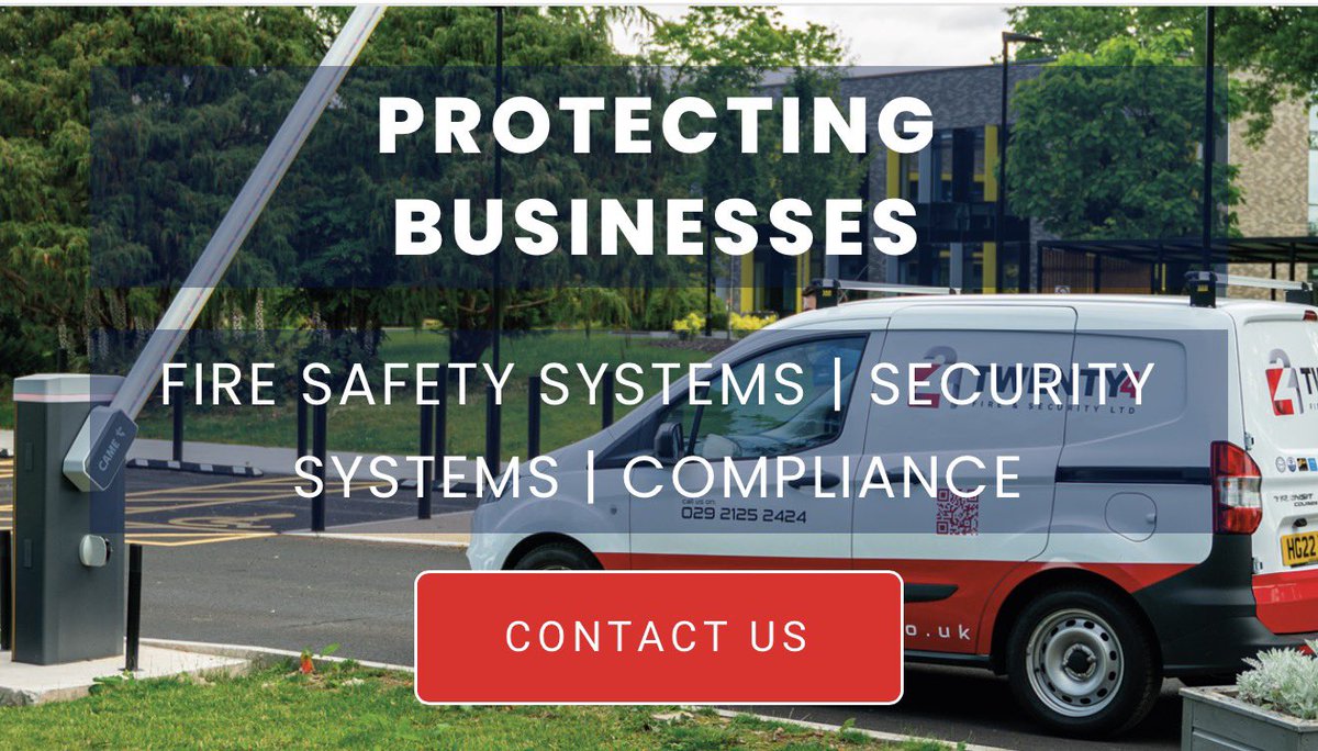 Twenty4FS's tweet photo. 🔥Looking for a new fire &amp; security company for your business?

With over a decade of experience, Twenty4 delivers fully managed fire alarms, CCTV, access control, intruder alarms &amp; compliance support. 
Protect your people. Protect your premises.

#FireSafety #SecurityServices https://t.co/siMbBRjLN2