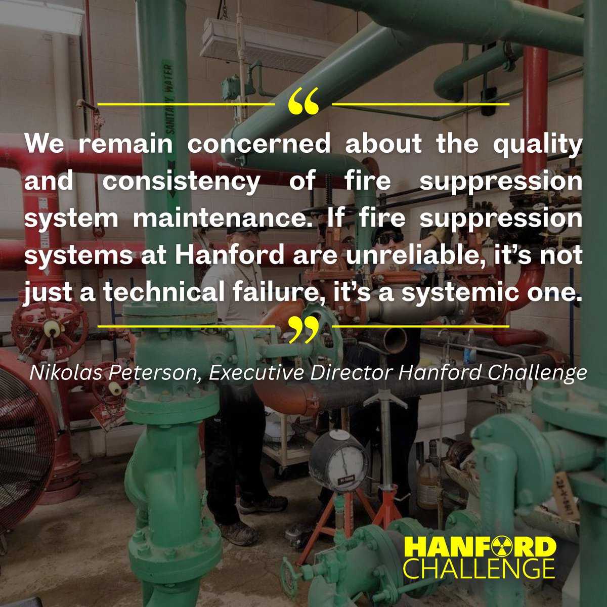 Hanford Challenge tweet media