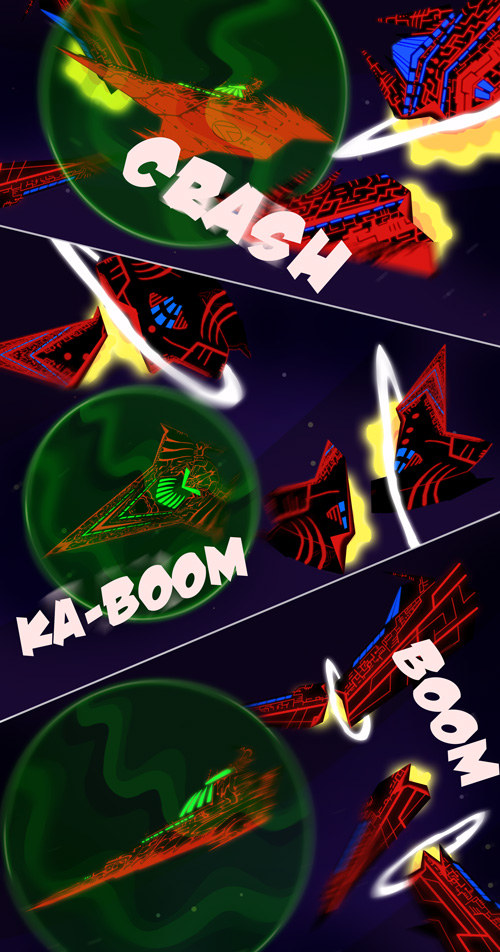 Aynare2's tweet photo. WOY - Redemption, Chapter 7, page 140-143
Epic explosion of the ships of the Dominator's younger brothers)) One day the older sister will get the bill)) #woy #woyredemption #wanderoveryonder #comic #fanart #fancomic #lorddominator https://t.co/ItEYahKlID