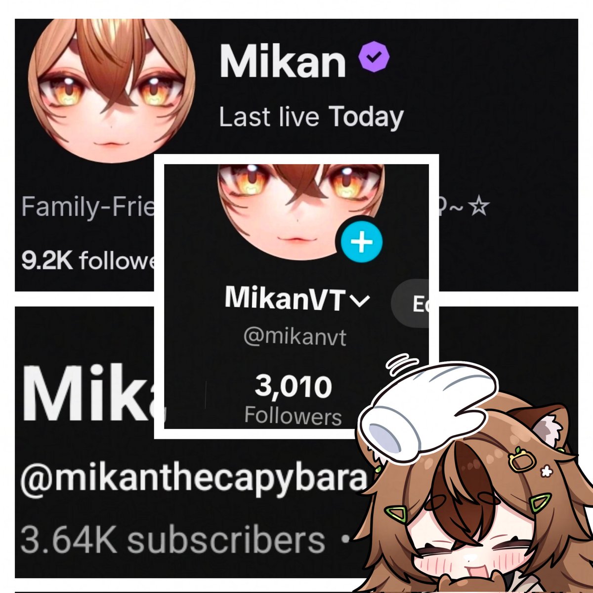 Mikan ♨️🍊 Capybara Vtuber tweet media