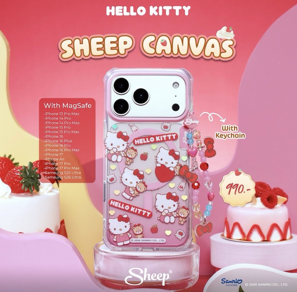 รับหิ้ว AppleSheep Clearance 
เริ่มวันพรุ่งนี่!! ต่ำกว่าหน้าร้าน🫶🏻 
+100/ชิ้น ส่งฟรี
🍎เข้ากลุ่มได้เลยนะคะ

#AppleSheep #รับหิ้วAppleSheep #ส่งต่อAppleSheep
#เคสโทรศัพท์ #เคสไอโฟน #เคสซัมซุง
#Sanrio #ตลาดนัดSanrio #ตลาดนัดซานริโอ้ #Disney #ตลาดนัดDisney #ตลาดนัดดิสนีย์