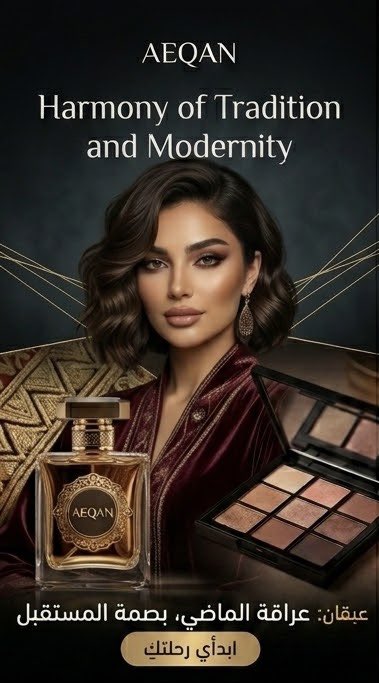 Aeqancom's tweet photo. ين عراقة الماضي وبصمة المستقبل، ننسج لكِ حكاية جمال لا تنسى. ✨
اكتشفي تشكيلة عيقان التي تجمع بين فخامة التراث وأناقة العصر في متجرنا الإلكتروني. 🕊️

تسوّقي الآن وانطلقي في رحلتكِ:

https://t.co/l8l1xIxflD

#عيقان #عراقة_الماضي #جمال #فخامة
#مكياج #ترند #موضه #عيد_الفطر #ازياء 
#عروض #عرض #جمال #عطور #عطر