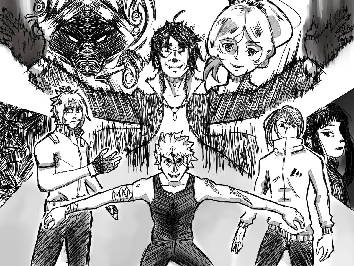 un truc qui aura pas de visibilité mais j'ai refais une ancienne illustration de 2021 et je fais ça de temps en temps pour comparer mon niveau (sans ia bien sur)