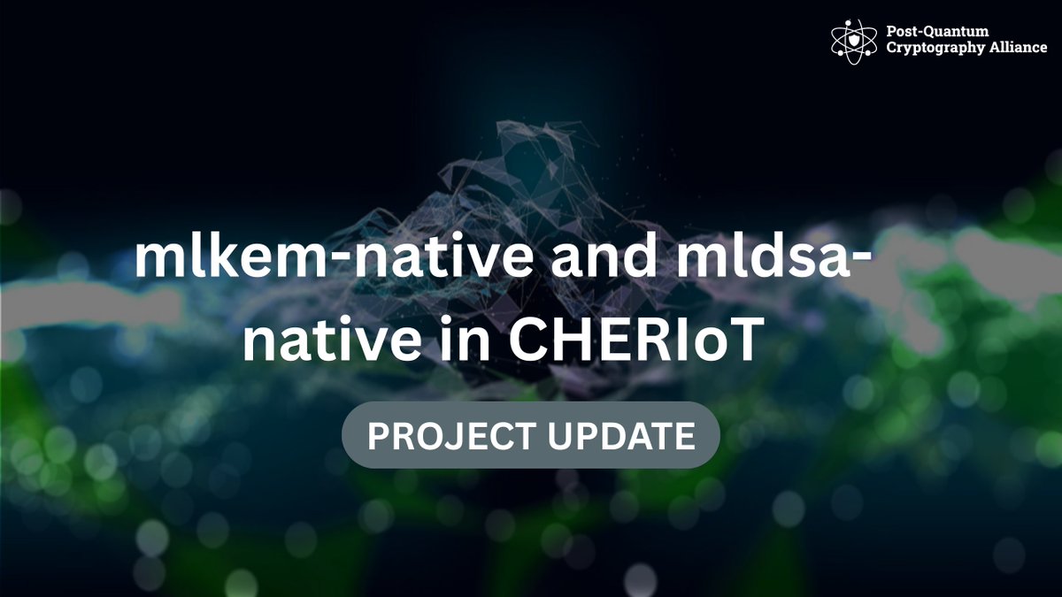 Post-Quantum Cryptography Alliance tweet media