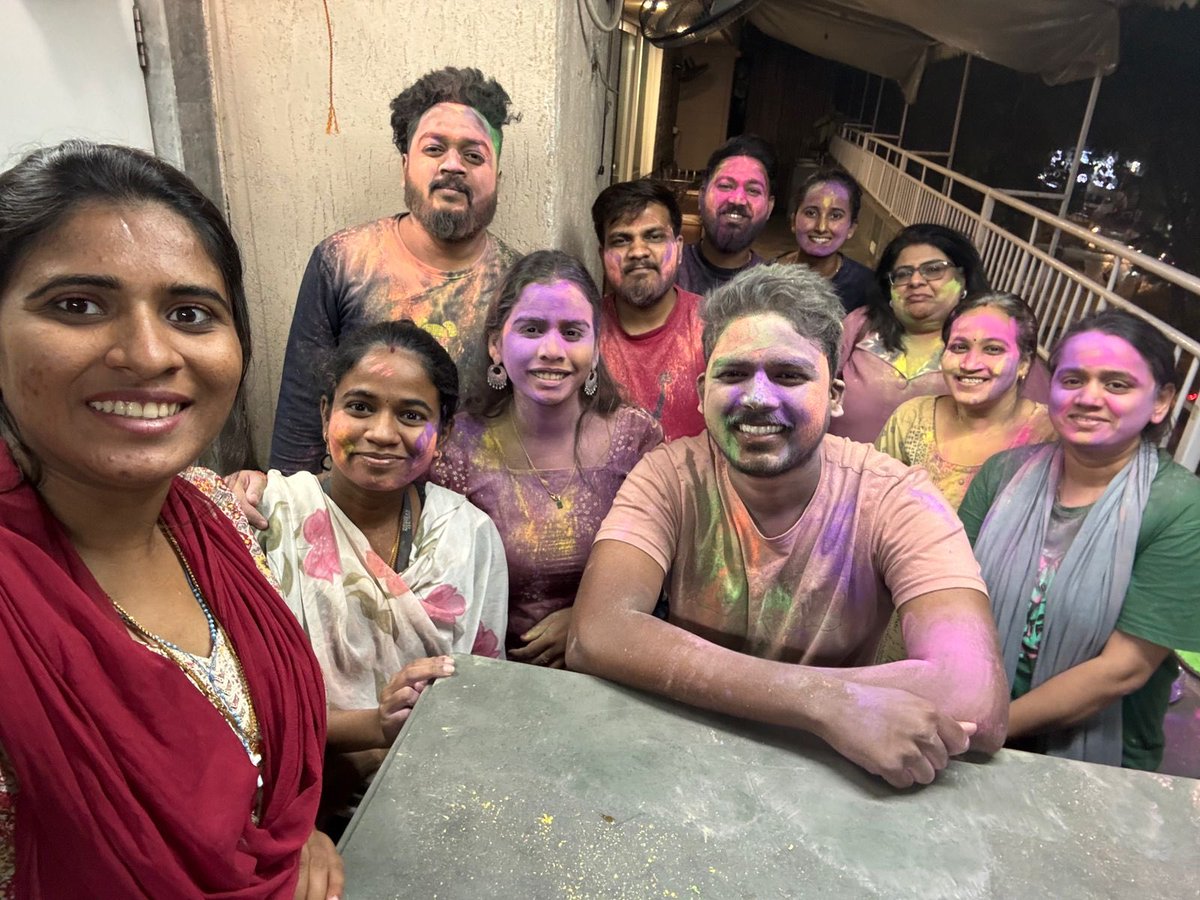 soundnvisionsts's tweet photo. Happy Holi from all of us at SVS Mumbai✨
#FestivalOfColors #HoliCelebrations #HoliWishes #ColorfulHoli #holi #holi2026 #festivalofcolors #rangbarse #SvsMumbai #svsteam #TeamSVS #Soundandvisionstudios https://t.co/rdvnSA8Myi