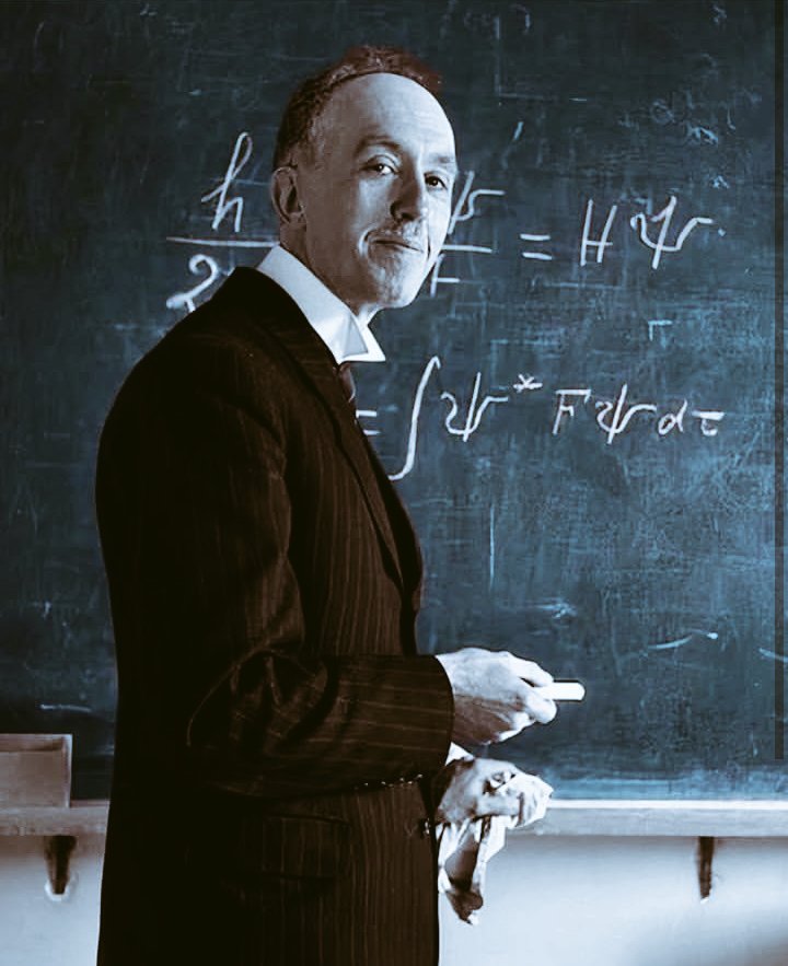 PhilosophyOfPhy's tweet photo. "If light can behave like particles, then electrons must also behave like waves." 

This was one of the craziest and most revolutionary ideas in the history of physics, proposed by Louis de Broglie.