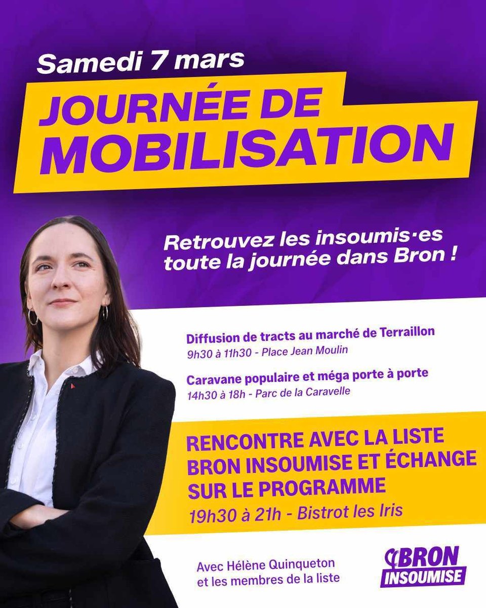 La France Insoumise Bron tweet media