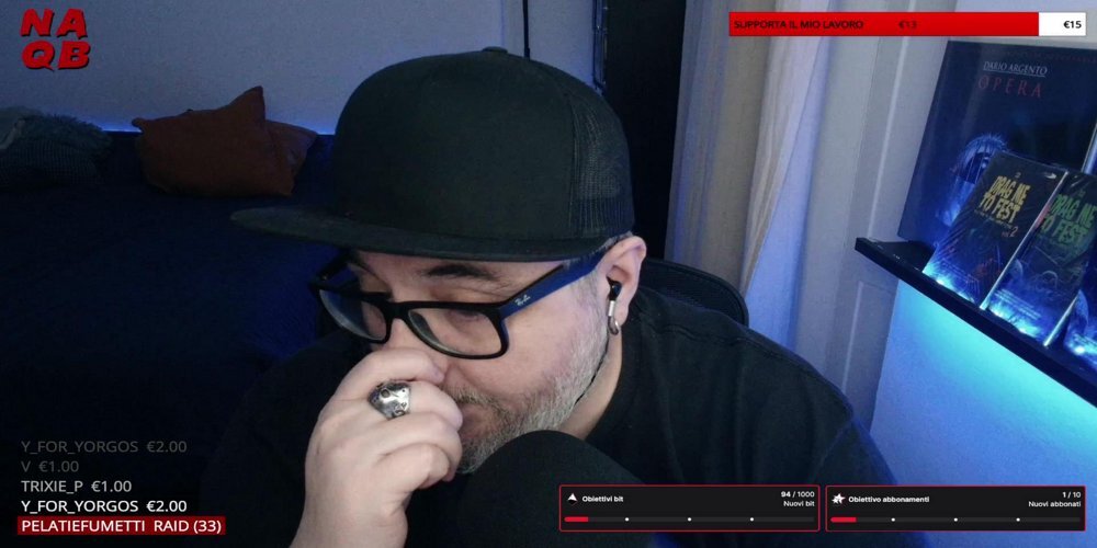 Sono in live ora su Twitch! Entra subito per parlare con noi di cinema horror! 💀🎬  | Just Chatting twitch.tv/naqb | ##CinemaHorror #FilmHorror #TwitchItalia #HorrorItalia #InLiveOra #LiveHorror #PodcastItalia #SerataHorror #AmantiDellHorror #DaNonPerdere