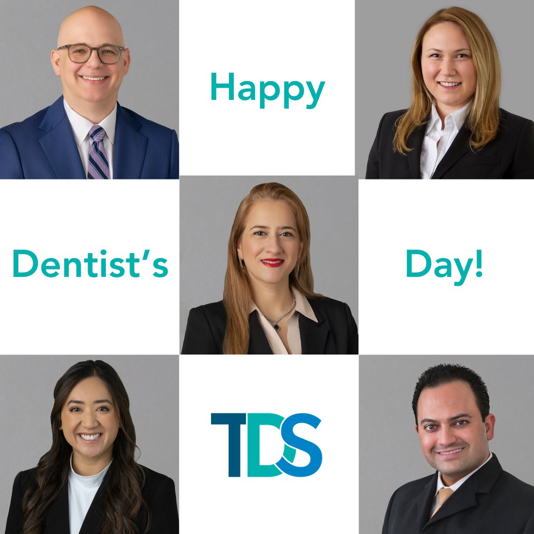 thedentlspec's tweet photo. Happy National Dentist's Day to our doctors! Thank you for all you do for The Dental Specialists and our patients! https://t.co/2lF4f5zLti