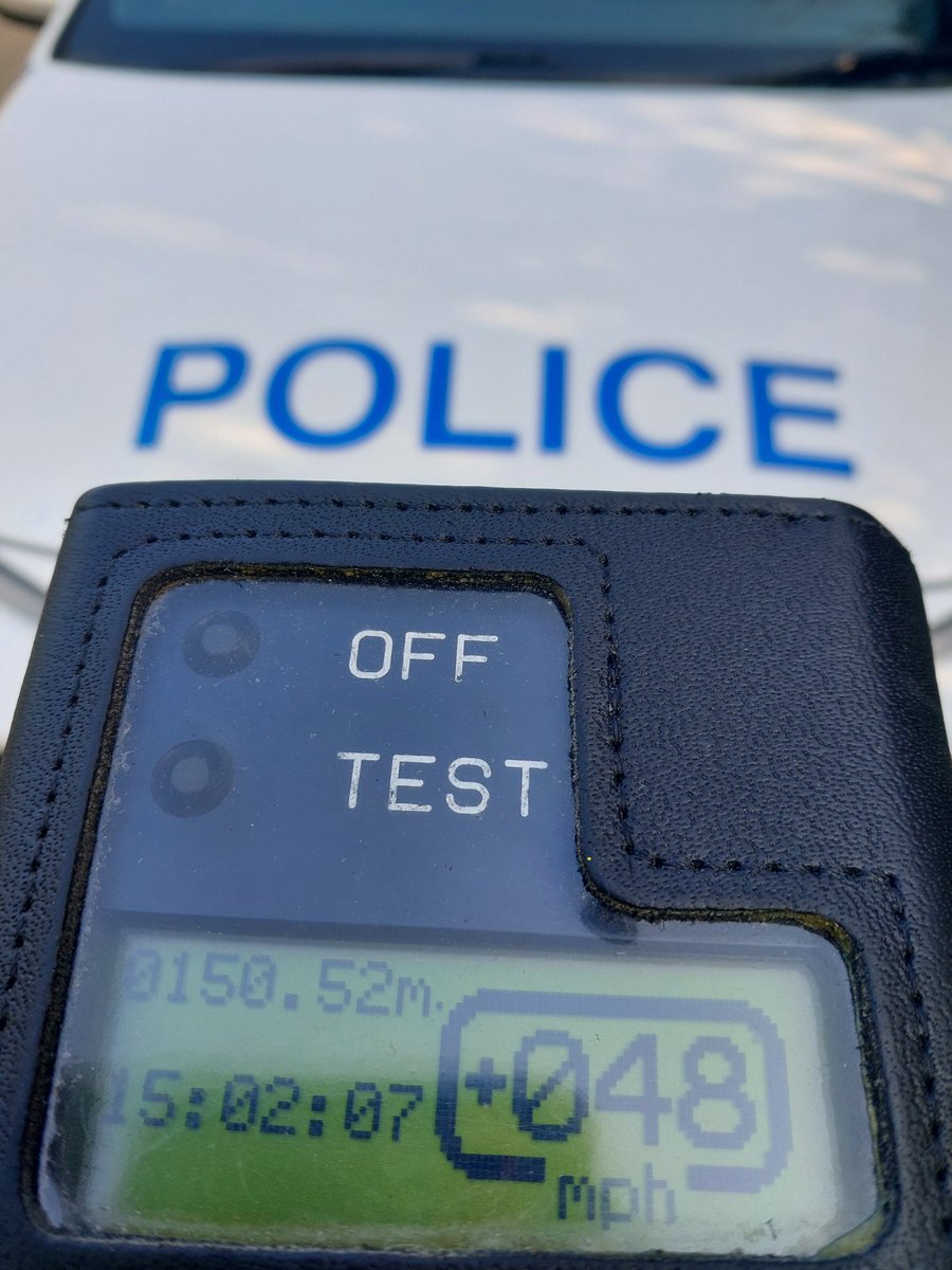 KentSpeedwatch's tweet image. #Speedwatch officer in #Whistable today checking speeds on vehicles coming up Borstal Hill. Its a 30mph limit so was a little suprised when this speed was observed coming UP the hill towards a junction. Driver stopped and reported. #WatchYourSpeed #Fatal5 @kent_police