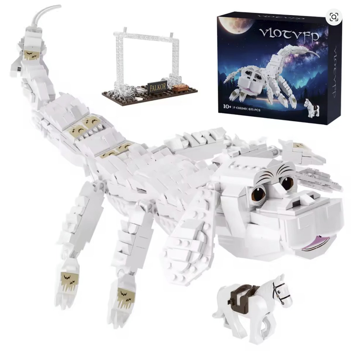 How you going to give an Artax with this Falcor moc?? Is this Generational trauma?