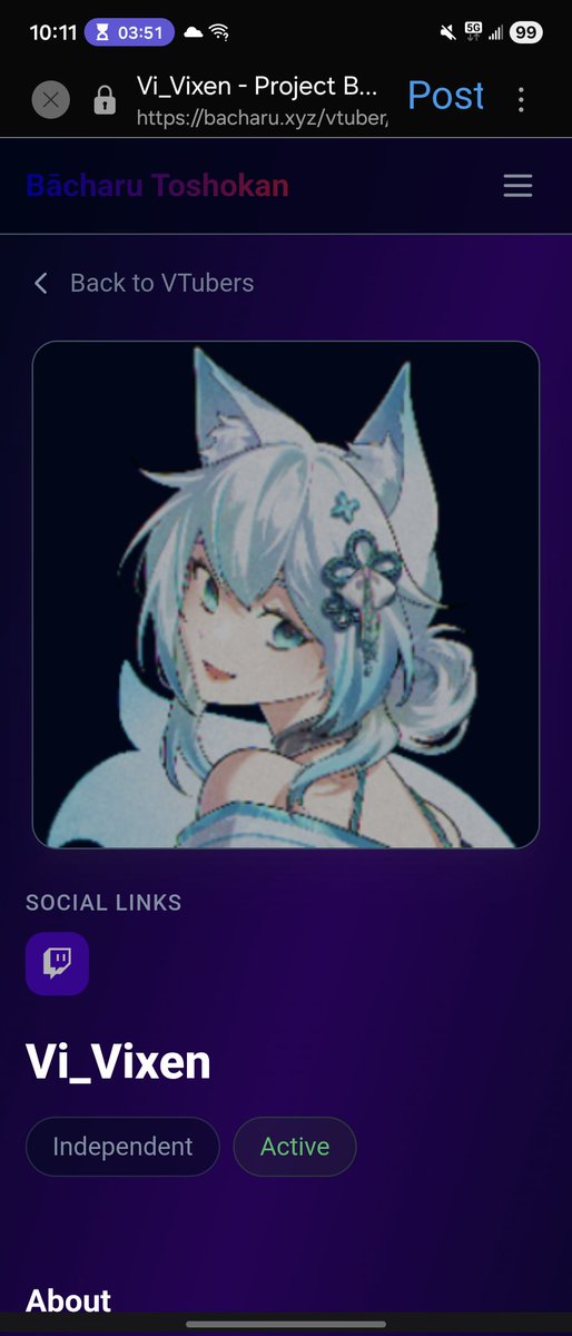 Vi Vixen ☽⛩☾ tweet media