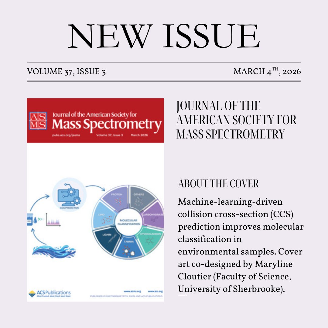 J. of the American Society for Mass Spectrometry tweet media