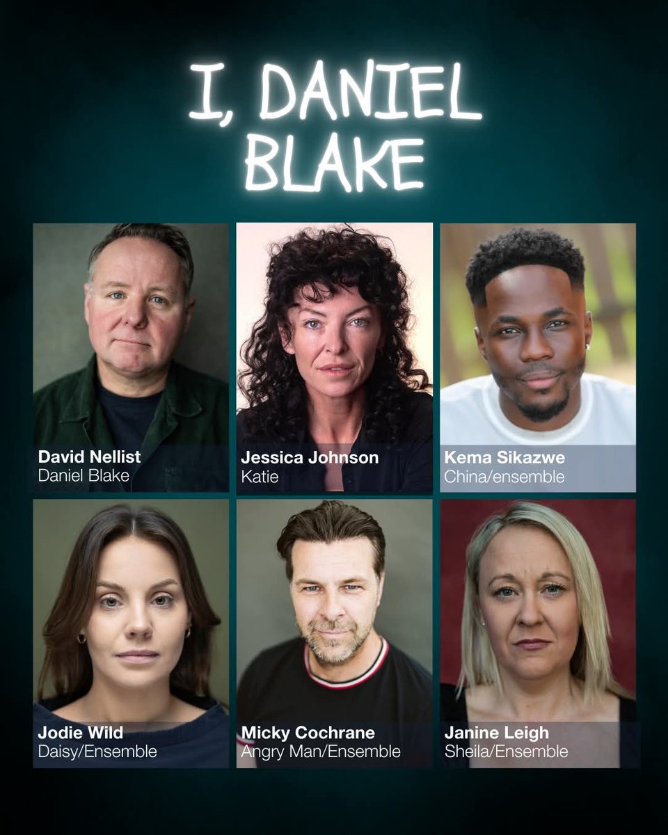 JordanAudere's tweet photo. Proud to announce that our own JODIE WILD is rejoining the cast of 'I Daniel Blake' with @northernstage which will tour various venues from the 20th March - 4th April! https://t.co/lNhu7cOQ7x