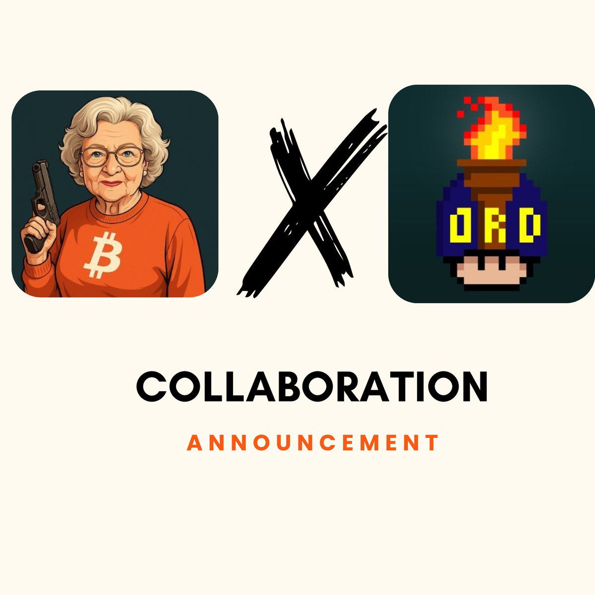 Excited to announce collaboration with Ordtorches

REQUIREMENTS:
FOLLOW: <a href="/OrdTorches/">OrdTorches</a>
and <a href="/BWGulag/">Betty White's Gulag</a>
LIKE/RT: https:// x.com/OrdTorches/sta…
JOIN OUR DISCORD: discord.gg/6bS6ujX3T

SHOW PROOF OF FOLLOWING ORD TORCH AND LIKE/RT WITH SCREENSHOT ALL IN THE BETTY WHITE DISCORD
