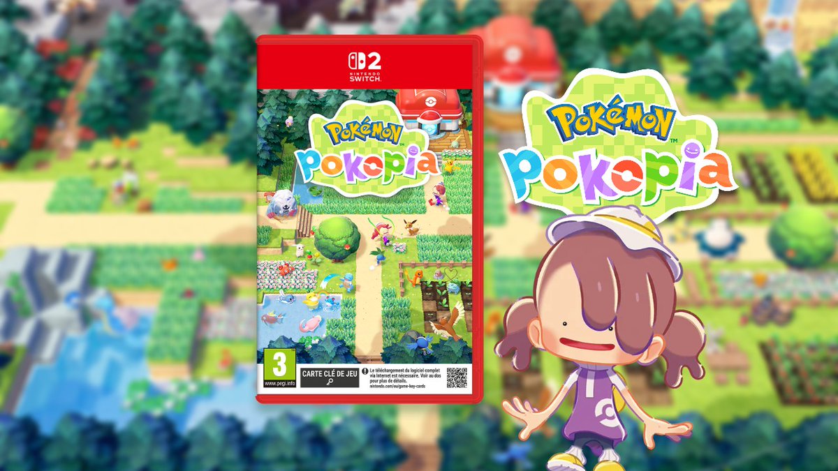 PokopiaFR's tweet image. 🎁 CONCOURS POKÉMON POKOPIA 

Tentez de gagner un exemplaire du jeu Pokémon Pokopia ! 

Pour participer, c’est simple : 
✅ Follow @PokopiaFR 
✅ Like 
✅ RT ce tweet
✅ Identifie un ami en commentaire 

Tirage au sort le 9 mars 2026 !