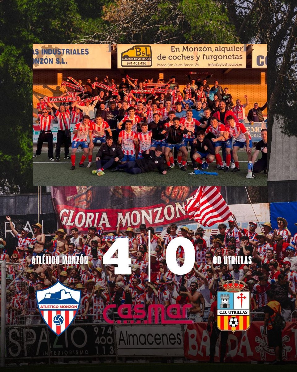 Atlético Monzón Alumbra tweet media