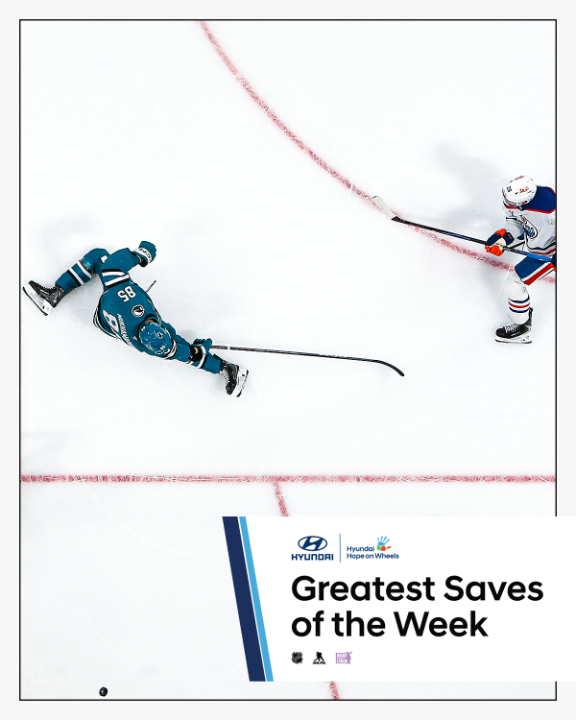 The goalies (and one skater) really outdid themselves this week. 🙅♂️
The Greatest Saves of the Week presented by @HyundaiCanada