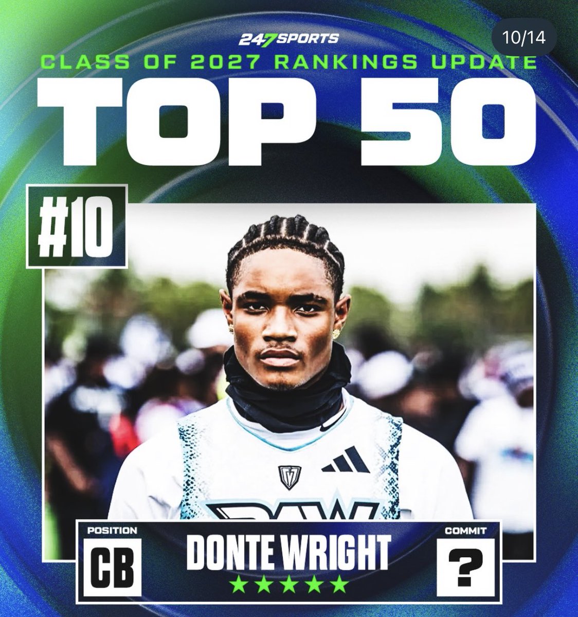 Donte' Wright Jr. tweet media