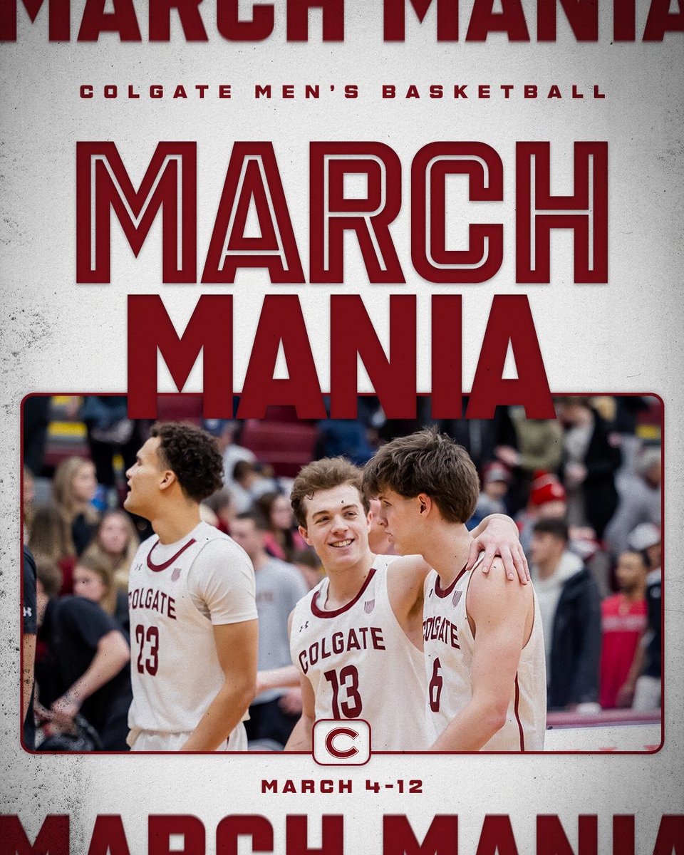 Colgate Men's Basketball tweet media