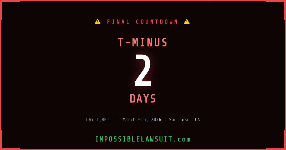 Impossible Lawsuit tweet media