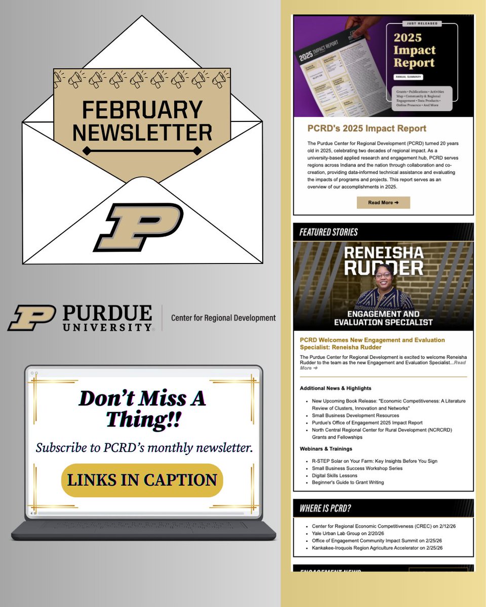 Purdue Center for Regional Development tweet media