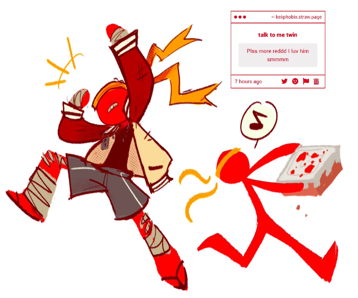 KEIIPHOBIX's tweet photo. "Plss more reddd I luv him smmmm" 

SON 😭😭😭😭😭😭!!!!

#AlanBecker #AnimatorVsAnimation #AnimatonVsMinecraft

 https://t.co/vEKyNEqozD https://t.co/cphd4CRxUI
