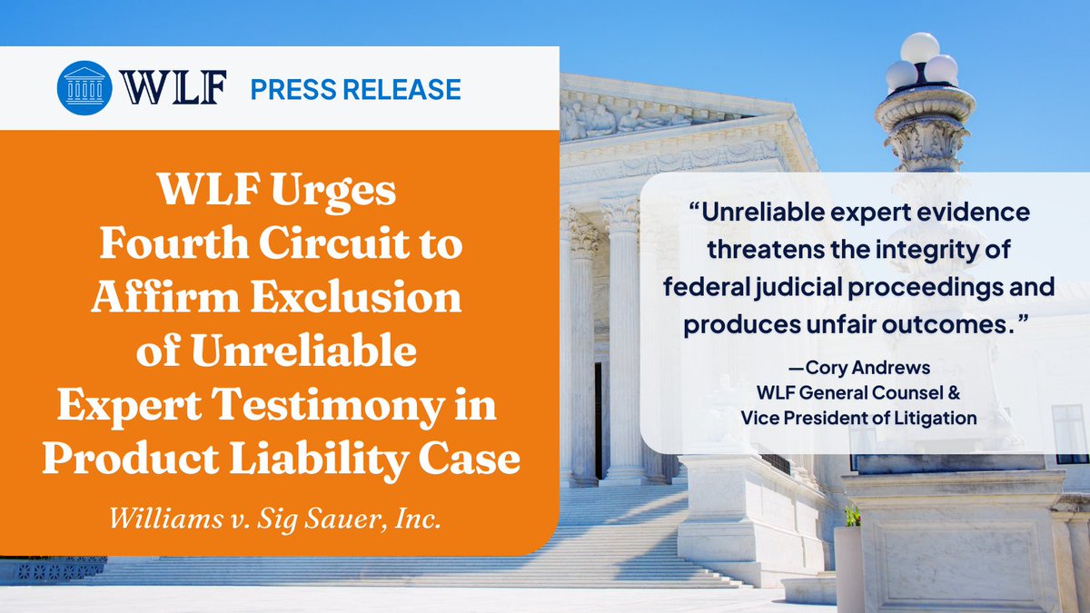 Washington Legal Foundation tweet media