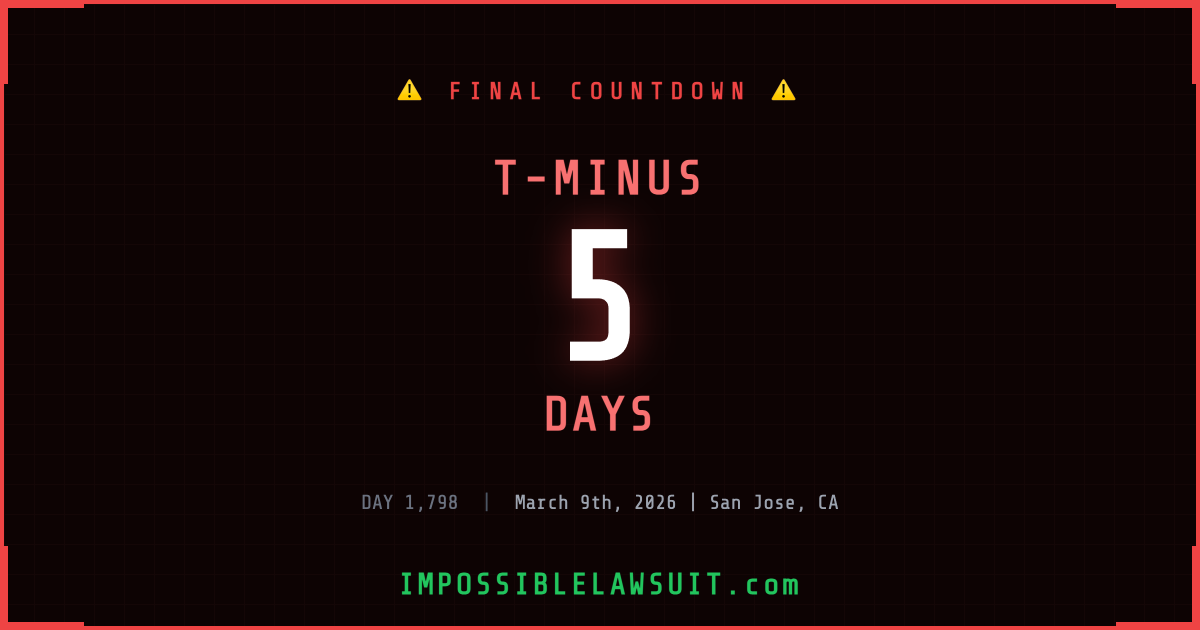 Impossible Lawsuit tweet media