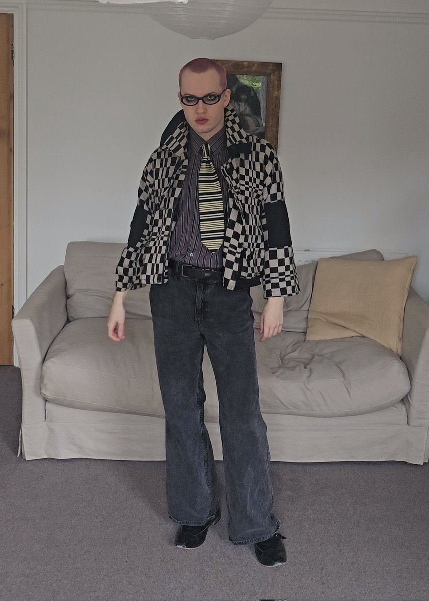 2 months in, gf is slowly menswearguying me

before and after