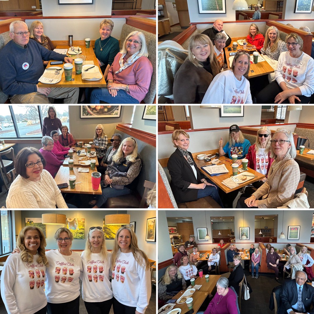 ☕️🇺🇸FULL HOUSE at our Coffee Break this morning! We talked and talked and talked. AND  we gathered ballot petition signatures and got them notarized (thanks Jonathan). AND we made our plans to 🚨VOTE NO🚨on Friday at 750 Miller Drive in Leesburg. 

Not a member yet? Join us!
