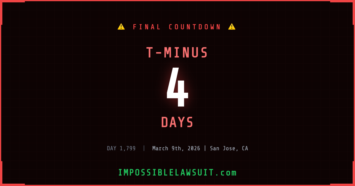 Impossible Lawsuit tweet media