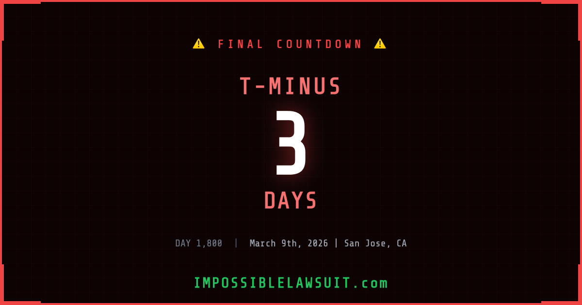 Impossible Lawsuit tweet media