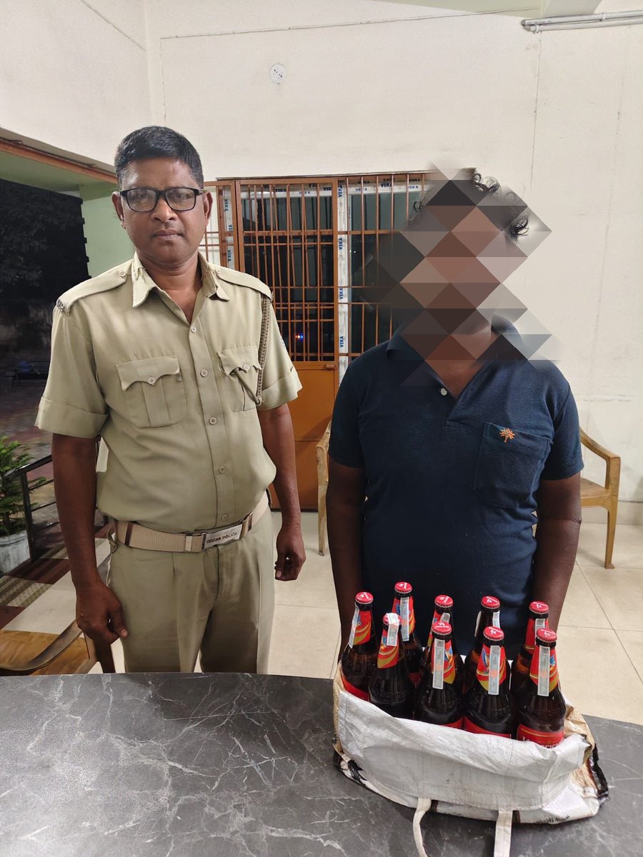 spsundargarh's tweet image. Birmitrapur P.S. conducted an excise raid and took action against illegal liquor activities in the area.
Illicit liquor was seized during the operation and necessary legal steps have been initiated.
#ExciseRaid #SundargarhPolice