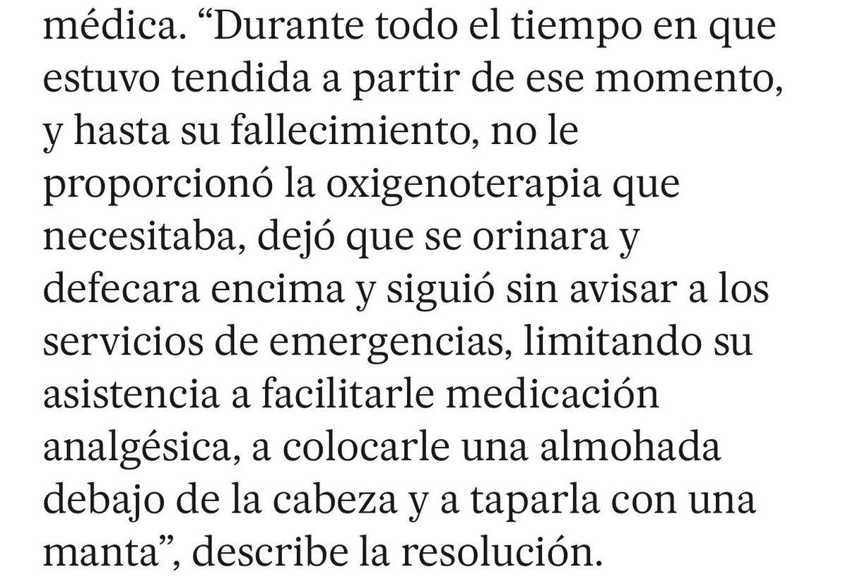 La verdad es que una no sabe ni qué decir.