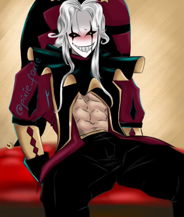 SBMasterART's tweet photo. Who played The freak circus novel? 
Yeah and this is my first Pierrot 🥴

#artmoots #PIERROT #thefreakcircuspierrot #thefreakcircus #thefreakcircusfanart #DigitalArtist #digitalart https://t.co/qCXKXvqrSA