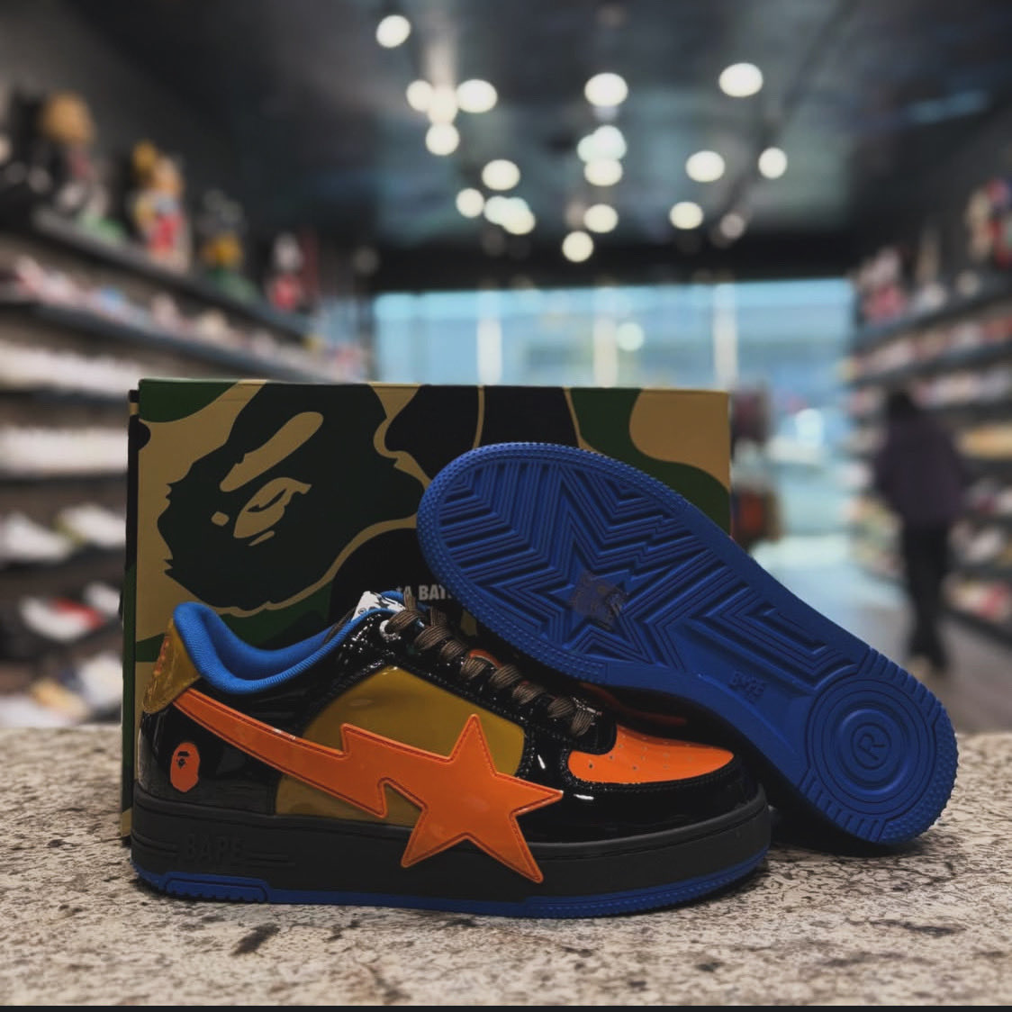 LiQ909's tweet photo. A BATHING APE BAPE STA OS
‘M2 Black Orange’

Sizes:
(4y - 13)
$380+
(prices vary by size) https://t.co/aCMEHATsx5