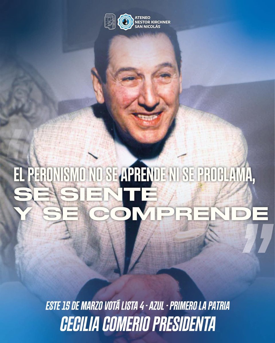 CecchiRodolfo's tweet photo. En San Nicolás el peronismo debe renovarse. https://t.co/K67eVScfpt