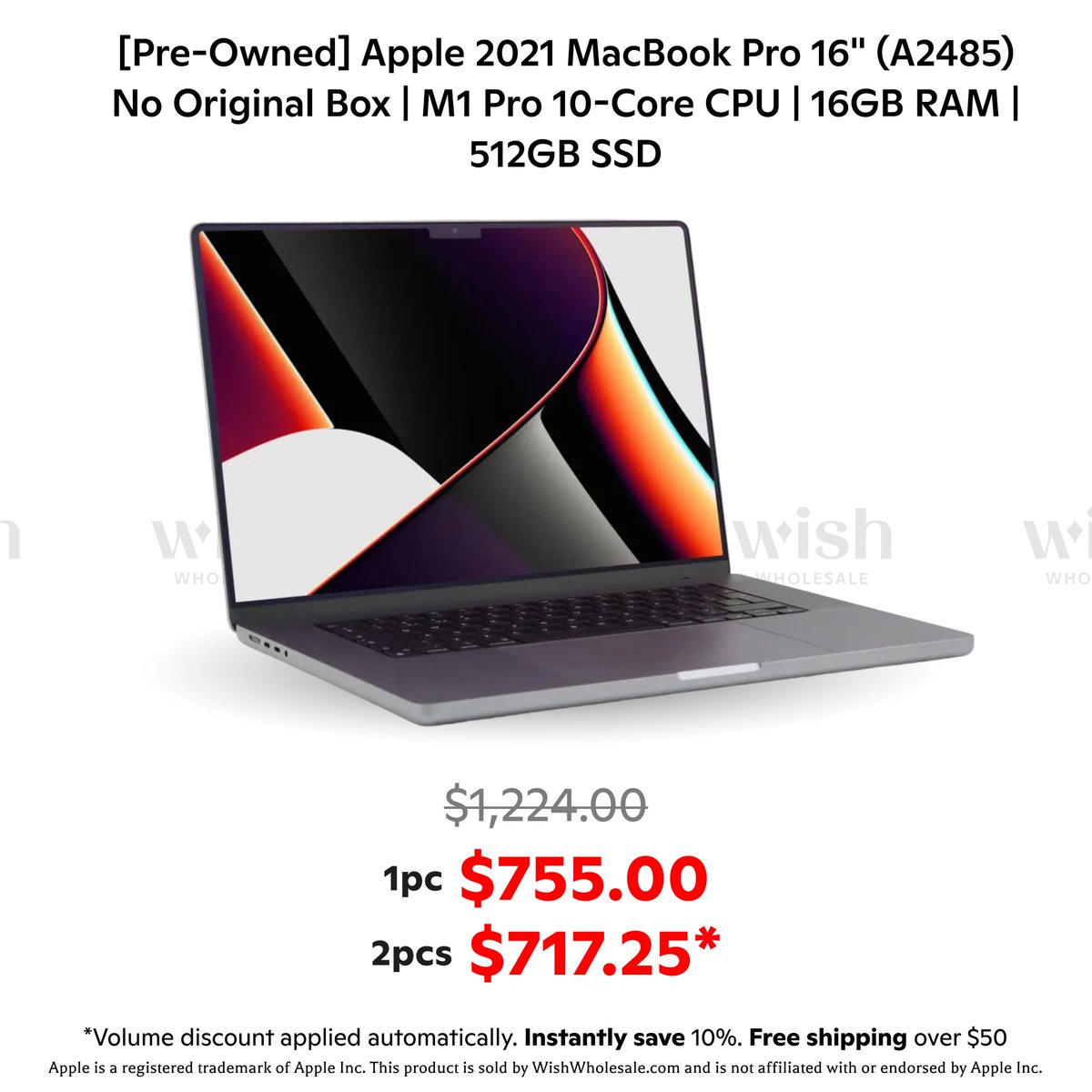 WishShopping's tweet photo. π»πUp to 50% OFF previously loved Macbooks and PCs now available on https://t.co/CdEtRfUFe4. Volume discounting auto applied in checkout.
β‘οΈhttps://t.co/O2FKKvfqhs
Let us know if you find a better deal elsewhere because we will beat it!
#macbook #laptopsale #WishShopping https://t.co/3aQipIL0Ko